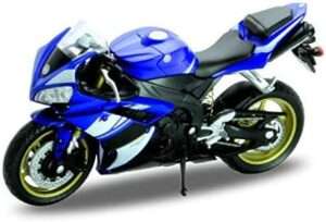 Welly Die Cast Motorcycle Blue Yamaha 2008 YZF-R1