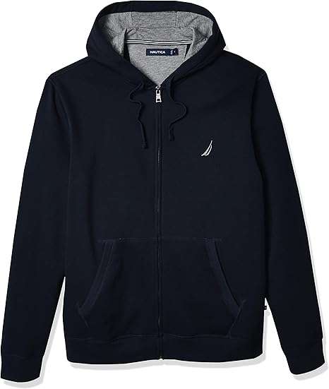 Nautica Men's Anchor Fleece Full-Zip Hoodie