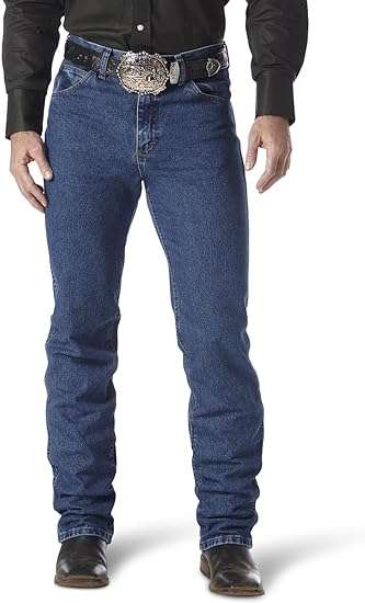 Wrangler Mens Premium Performance Cowboy Cut Slim Fit Jeans